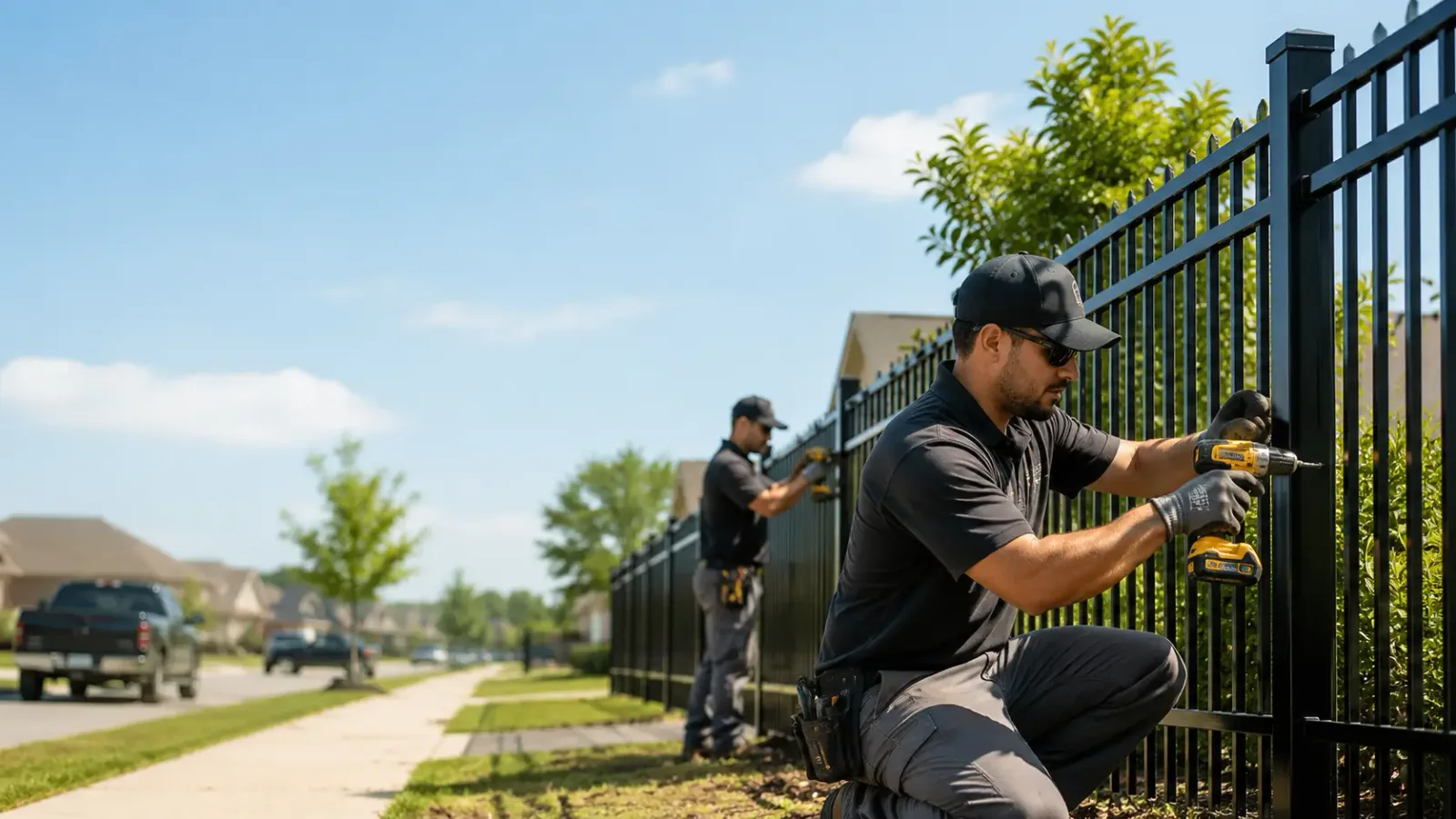 Metal Fence Installation in Harvey, LA